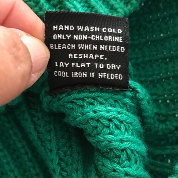 NWT 525 America Bloomingdales Bright Jade Sweater - Picture 7 of 10